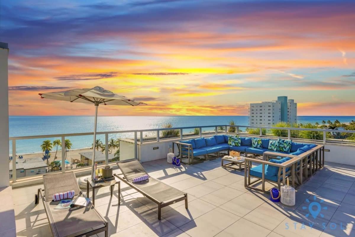 Near Beach - Rooftop Pool - Hot Tub - Broad-Walk هوليوود المظهر الخارجي الصورة