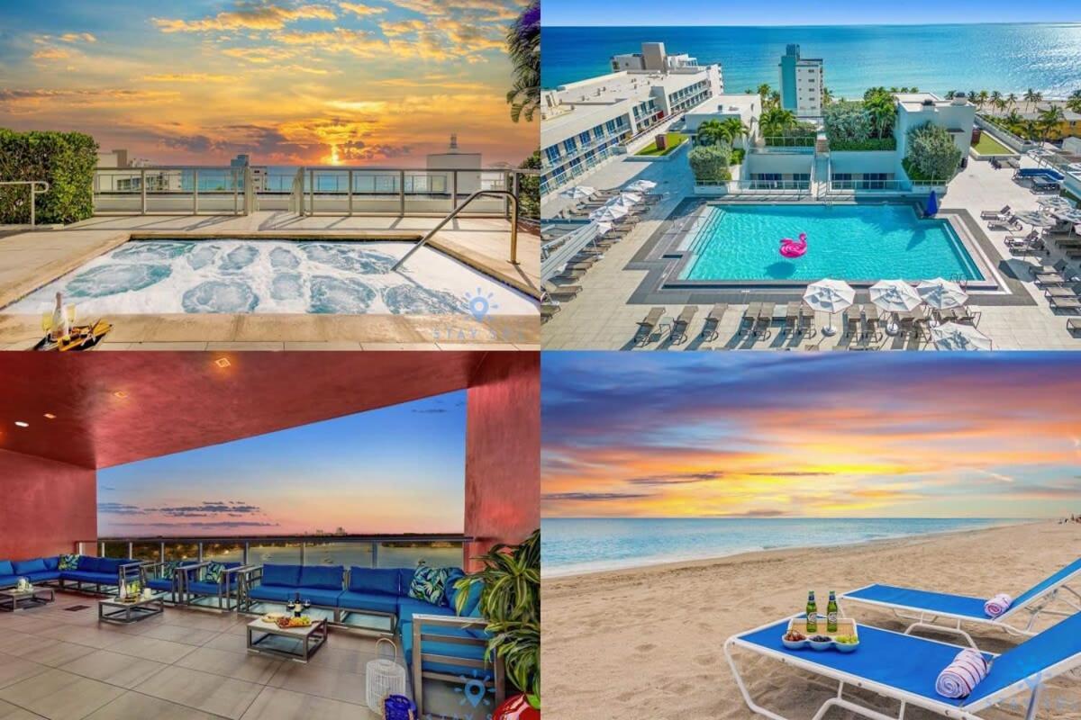 Near Beach - Rooftop Pool - Hot Tub - Broad-Walk هوليوود المظهر الخارجي الصورة